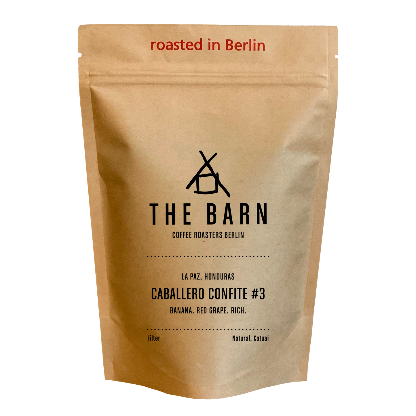 Caballero confite coffee bag