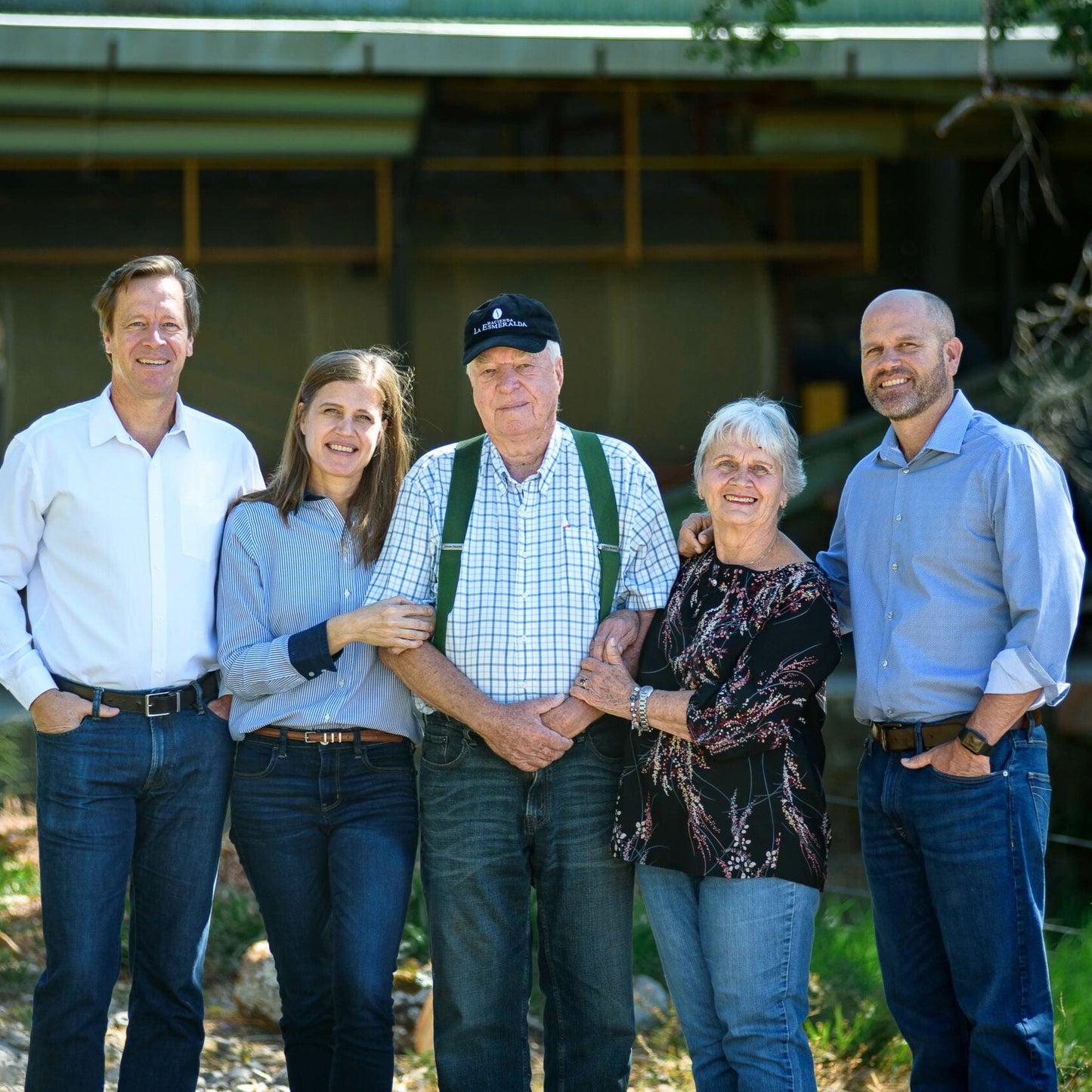 The Peterson family at La Esmeralda