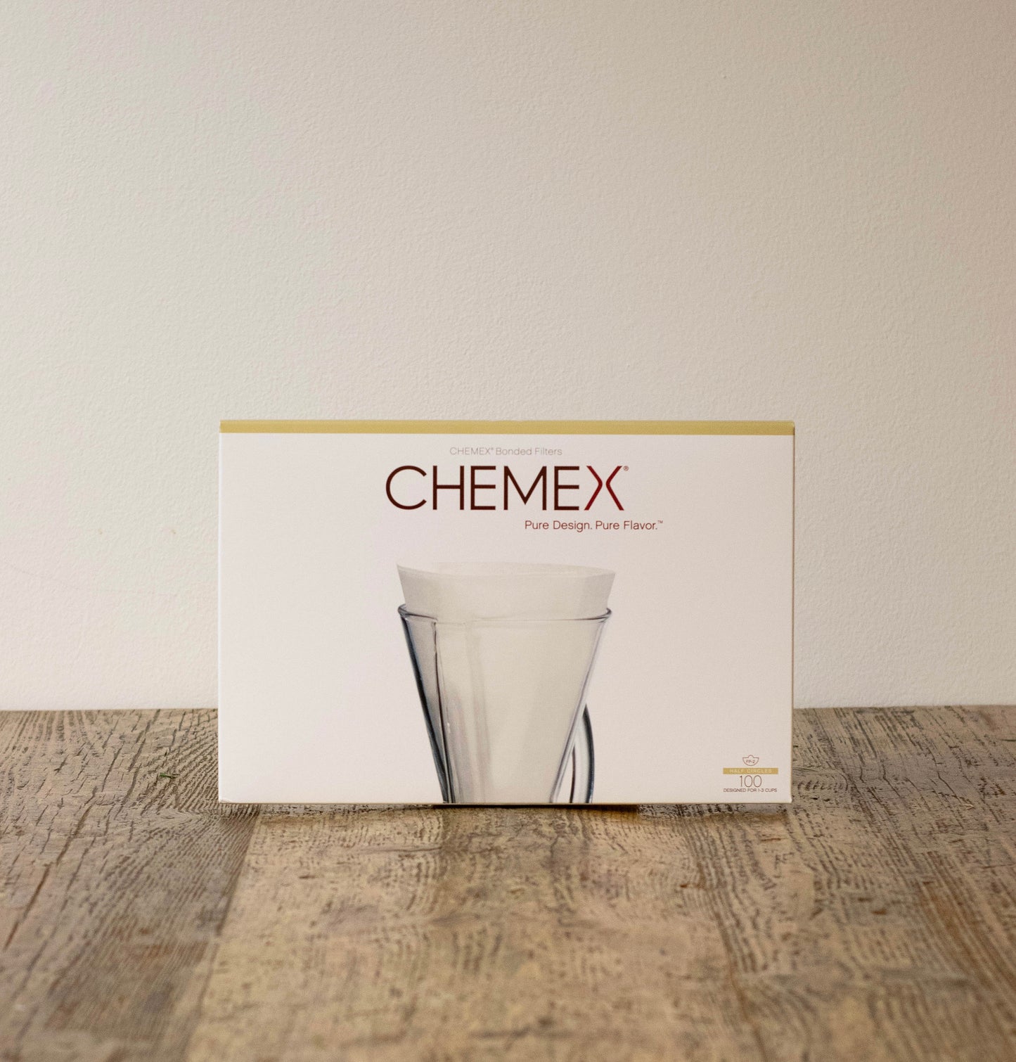 Paper filters for three cup chemex 