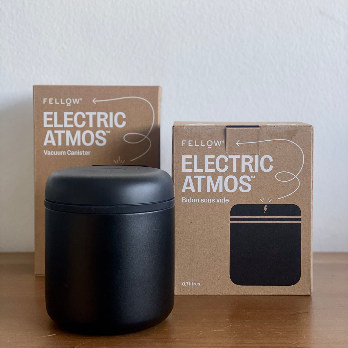 Fellow Atmos Elektrik Vakuum-Kanister für frischen Kaffee – THE BARN Coffee Roasters