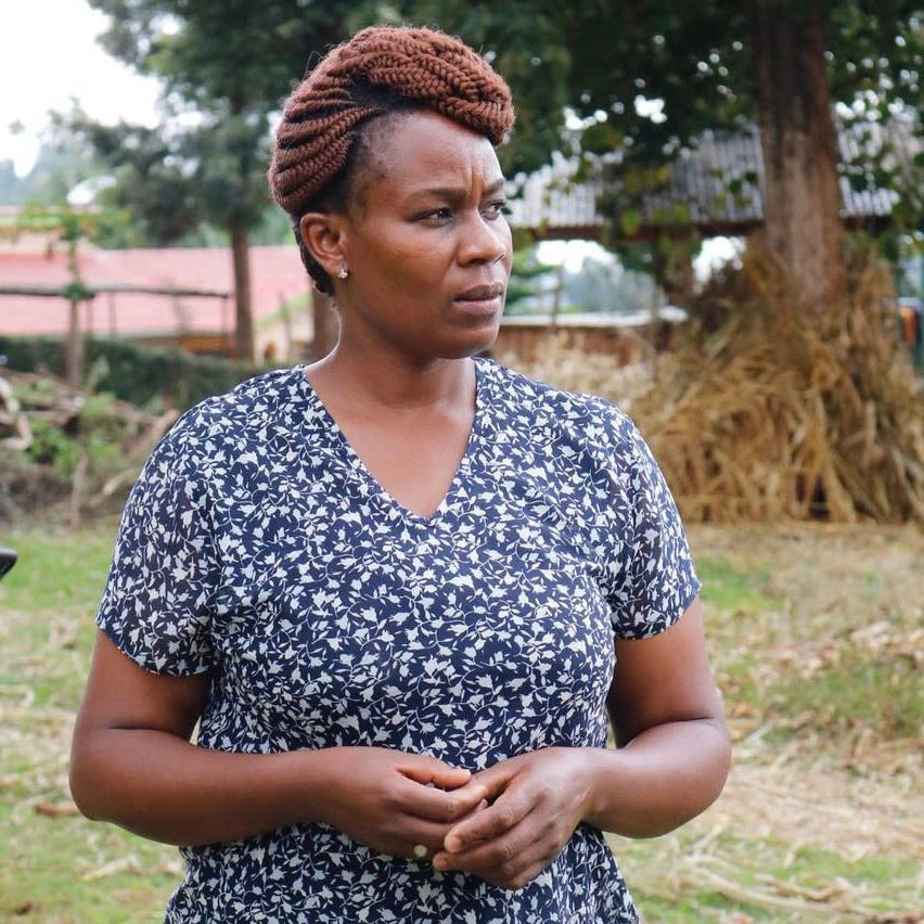 Coffee farmer Josephine Mbogoh 