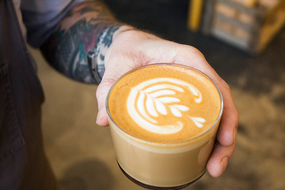 Flat White Russian THE BARN Coffee Roasters Berlin