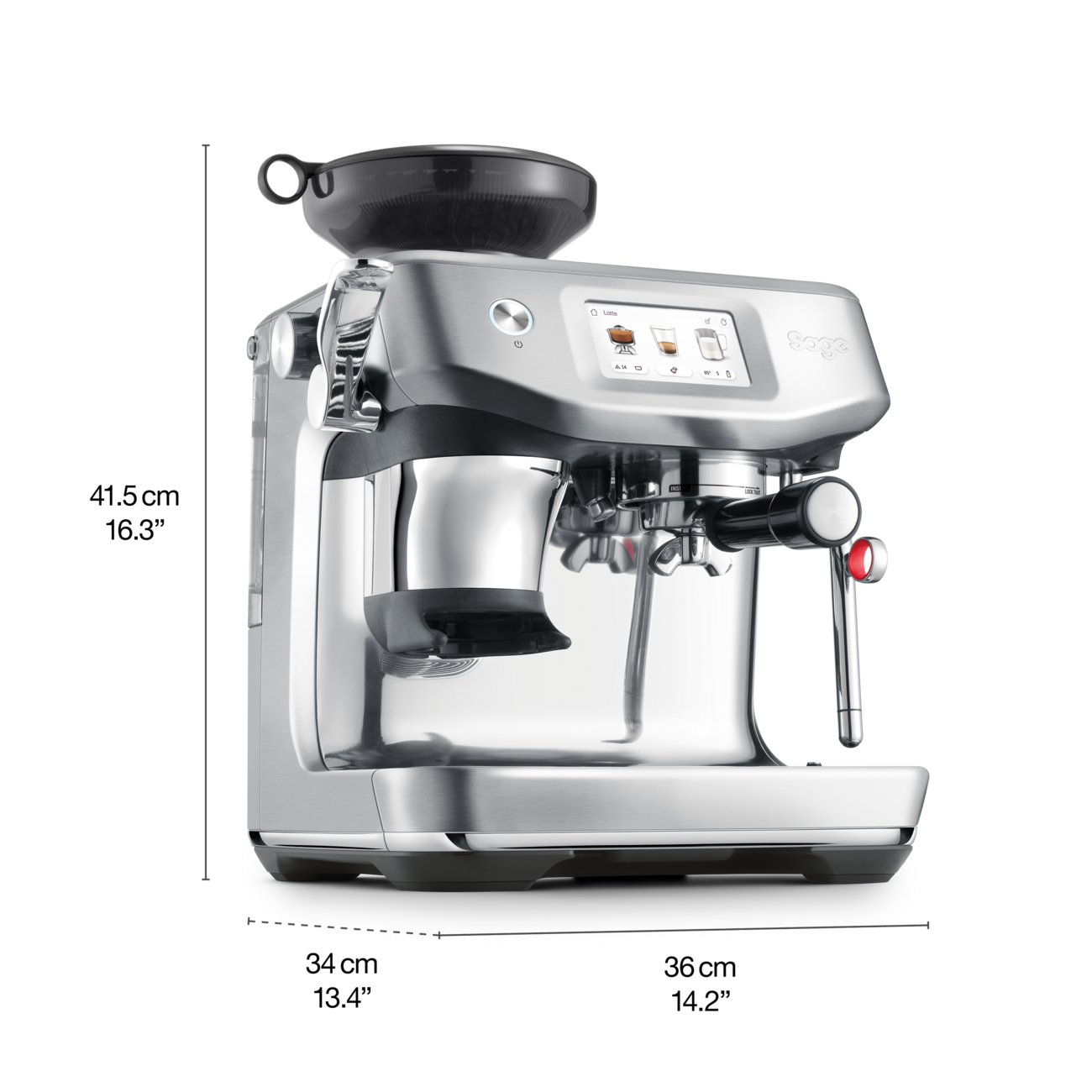 SAGE BARISTA TOUCH™ IMPRESS – MIT KALTEXTRAKTION
