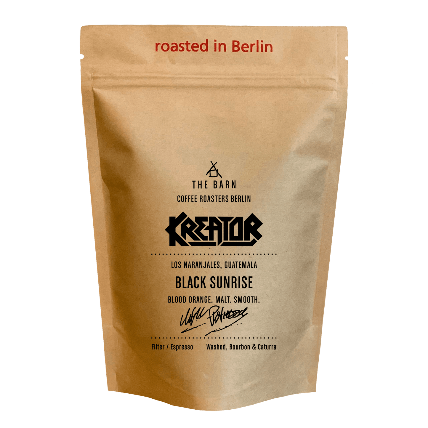 BLACK SUNRISE BY KREATOR - THE BARN Coffee Roasters Berlin