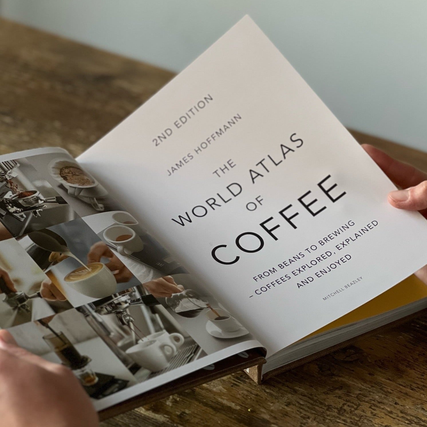THE WORLD ATLAS OF COFFEE Book by James Hoffmann. THE BARN – THE